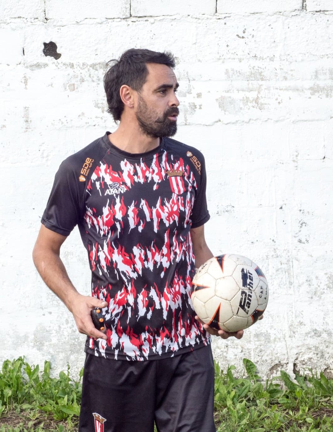 Diego Castro, del cuerpo técnico de Atlético Fernandino.