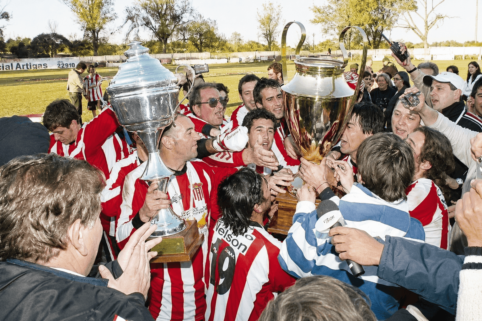El Atlético Fernandino campeón de la Copa Nacional de Clubes de OFI en 2008.