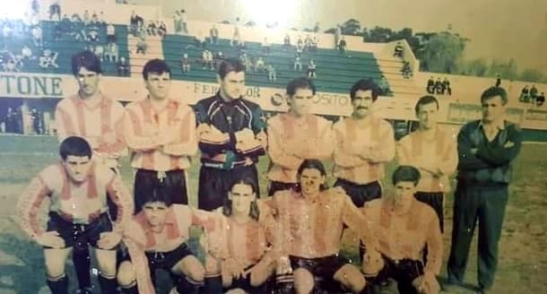 Plantel de Atlético Fernandino en 1995.