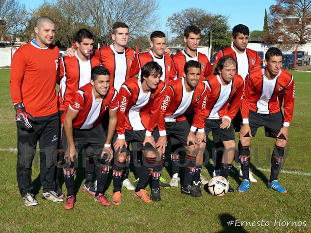 Plantel de Atlético Fernandino en 2013.