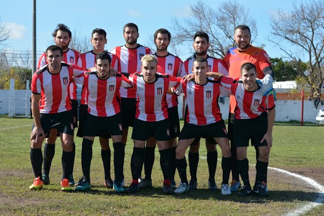Plantel de Atlético Fernandino en 2018.