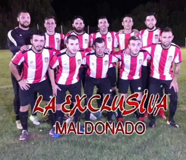 Plantel de Atlético Fernandino en 2018.